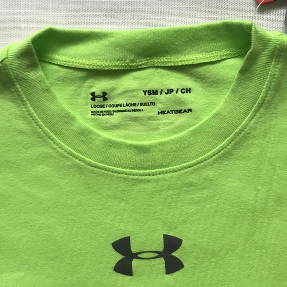 UNDER ARMOUR BOYS YSM SHORT SLEEVE TEE - Picture 3 of 3